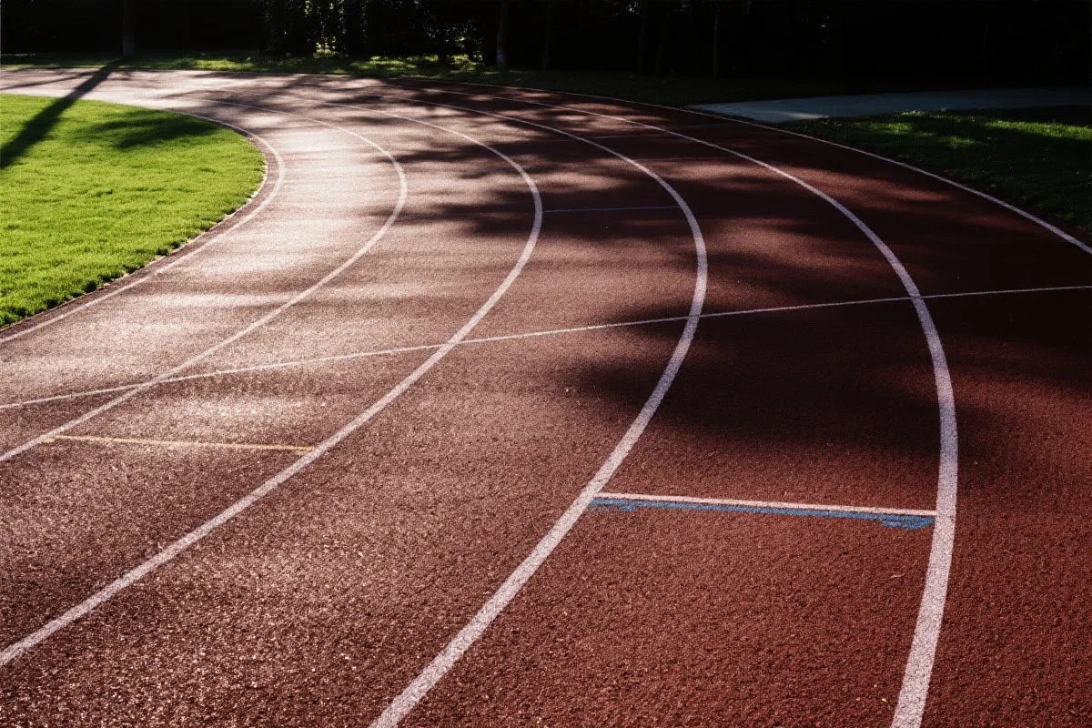 体育场跑道背景